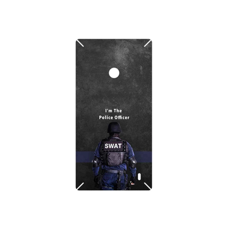 برچسب پوششی ماهوت مدل Police Officer مناسب برای گوشی موبایل نوکیا Lumia 520