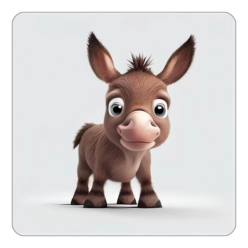 مگنت کاکتی طرح حیوانات کارتونی مدل mp27472