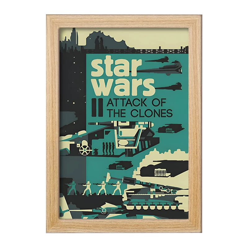 تابلو خندالو مدل جنگ ستارگان (Star Wars) کد F10499