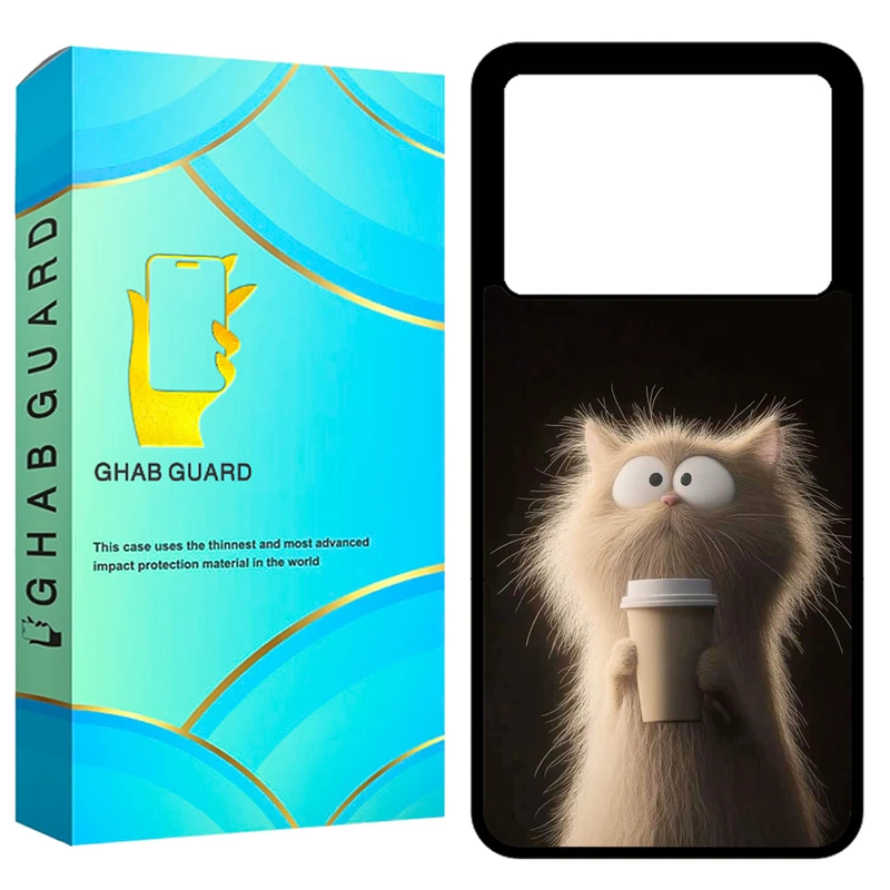 کاور قاب گارد طرح گربه مدل GCHPK60 مناسب برای گوشی موبایل شیائومی Poco X6 Pro 5G / Redmi K70E