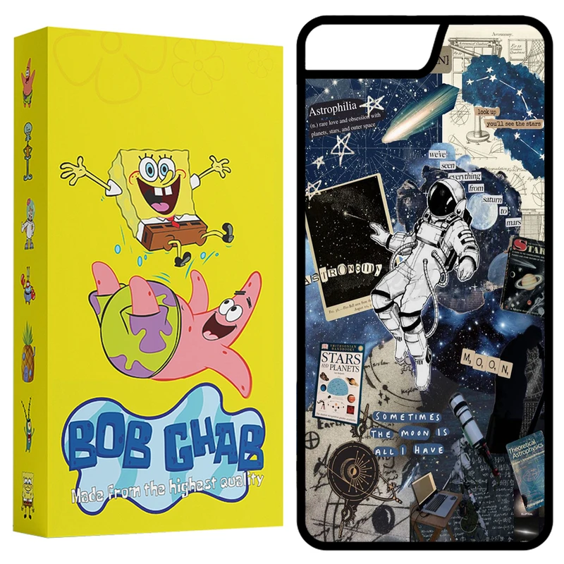 کاور باب قاب طرح فضانورد مدل BCP7 مناسب برای گوشی موبایل اپل iPhone 7 / iPhone 8 / iPhone SE 2020 / iPhone SE 2022