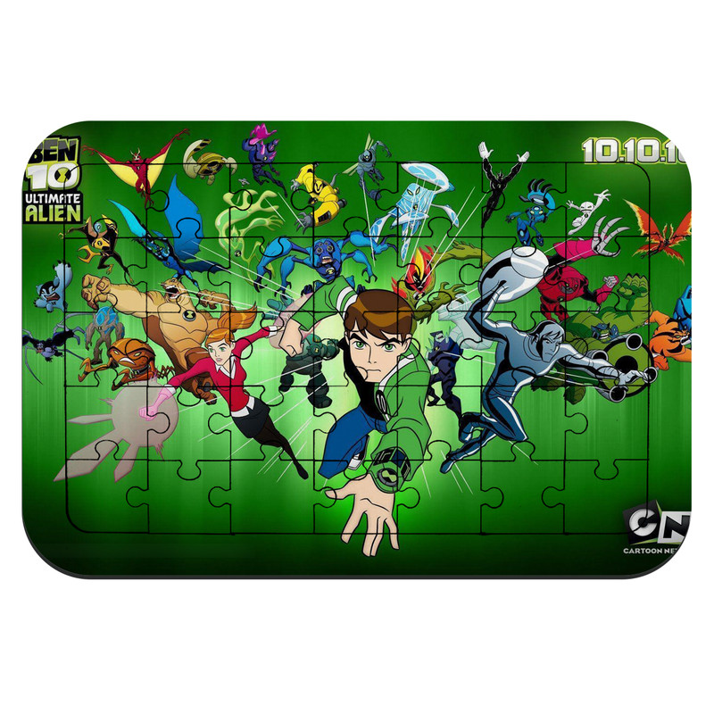 پازل 35 تکه طرح انیمیشن BEN-10 مدل NI1614 