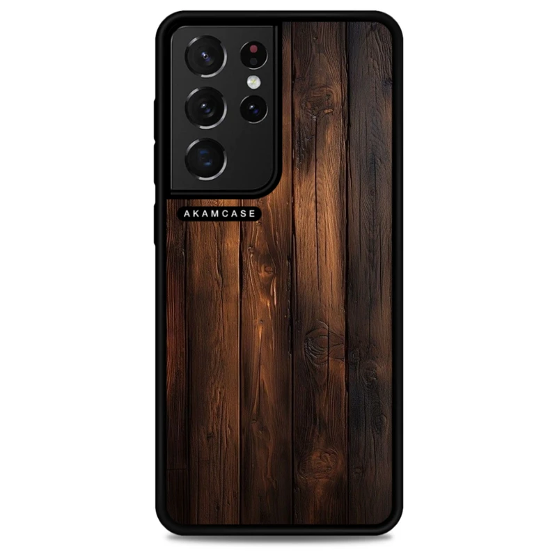 کاور آکام مدل AMC-WSGS21U-WOOD-23 مناسب برای گوشی موبایل سامسونگ Galaxy S21 Ultra