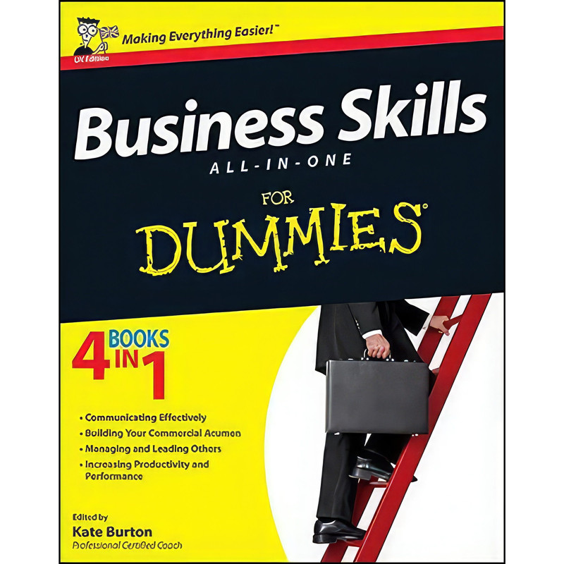 کتاب Business Skills All-in-One For Dummies اثر Kate Burton انتشارات For Dummies