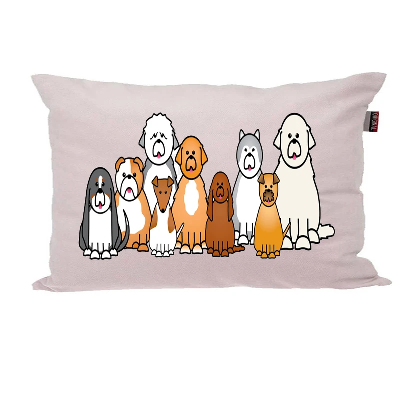 بالش ناریکو مدل نوزاد طرح سگ و گربه کد 04700