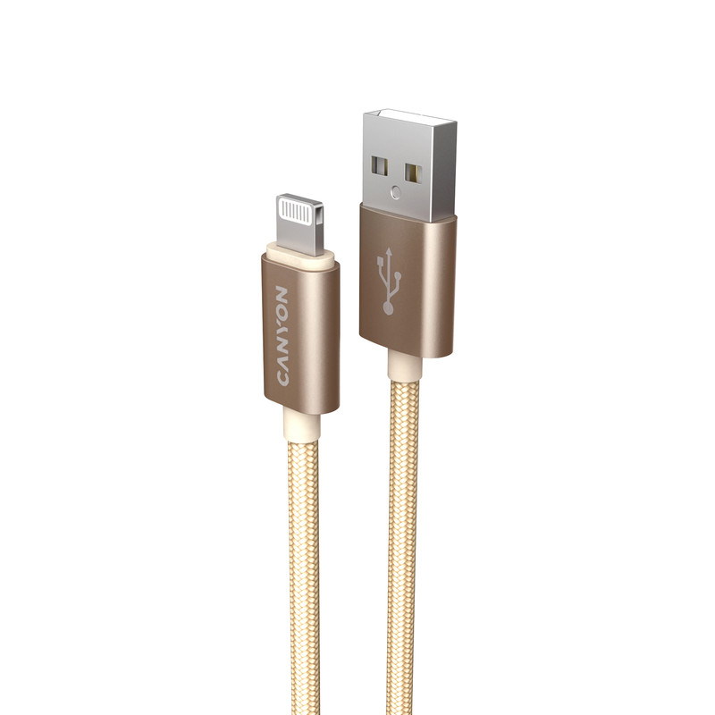 کابل تبدیل USB به لایتنینگ کنیون مدل MFI-3 طول 0.96 متر