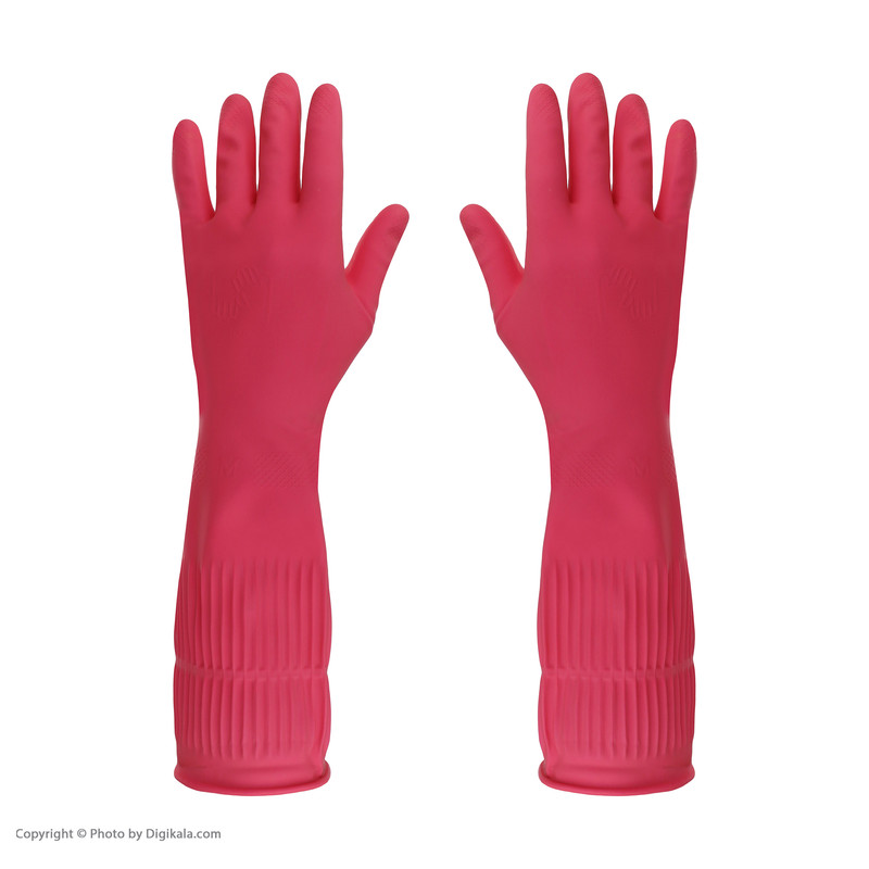 دستکش نظافت دستکش گیلان مدل M کد 004