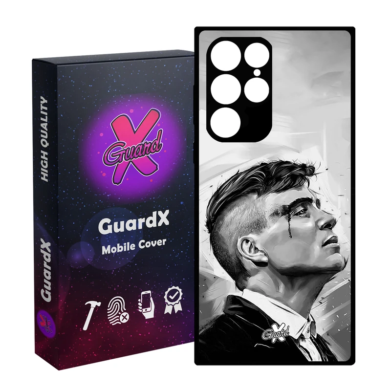 کاور گارد ایکس طرح Peaky Blinders مدل Glass10132 مناسب برای گوشی موبایل سامسونگ Galaxy S23 Ultra