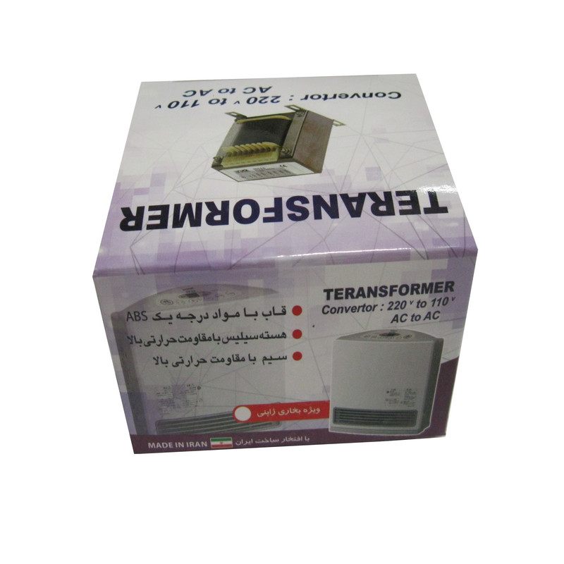 ترانس تبدیل 220 به 110 ولت مدل 100W