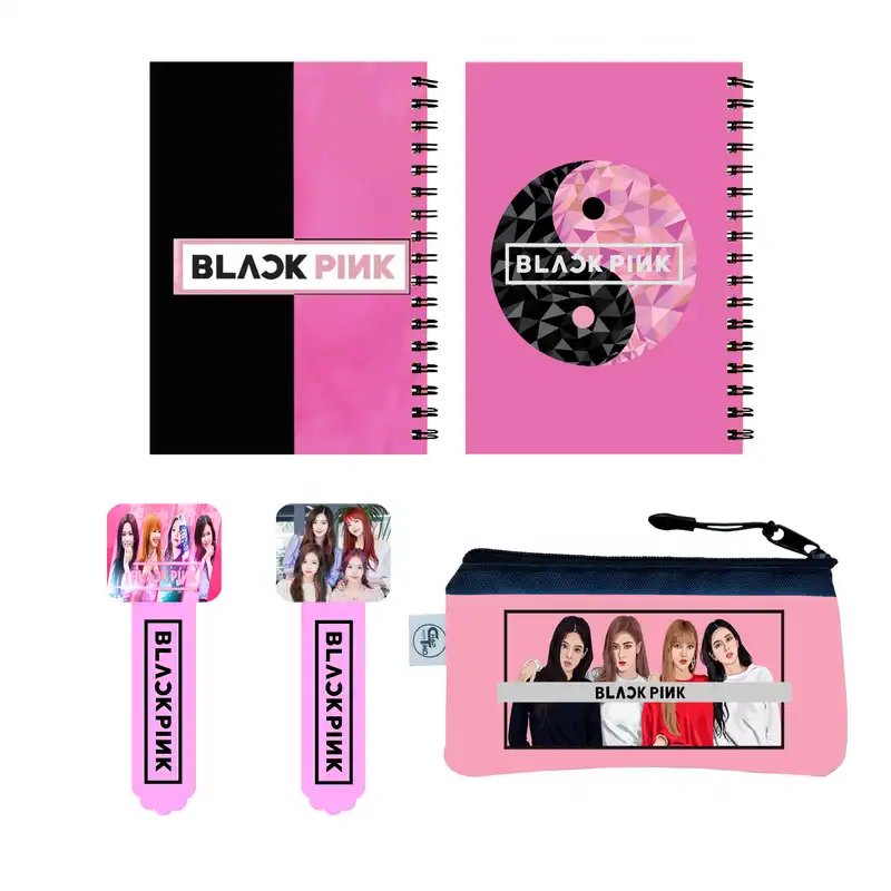 بسته لوازم تحریر مدل گروه موسیقی Bs54 مجموعه 5 عددی