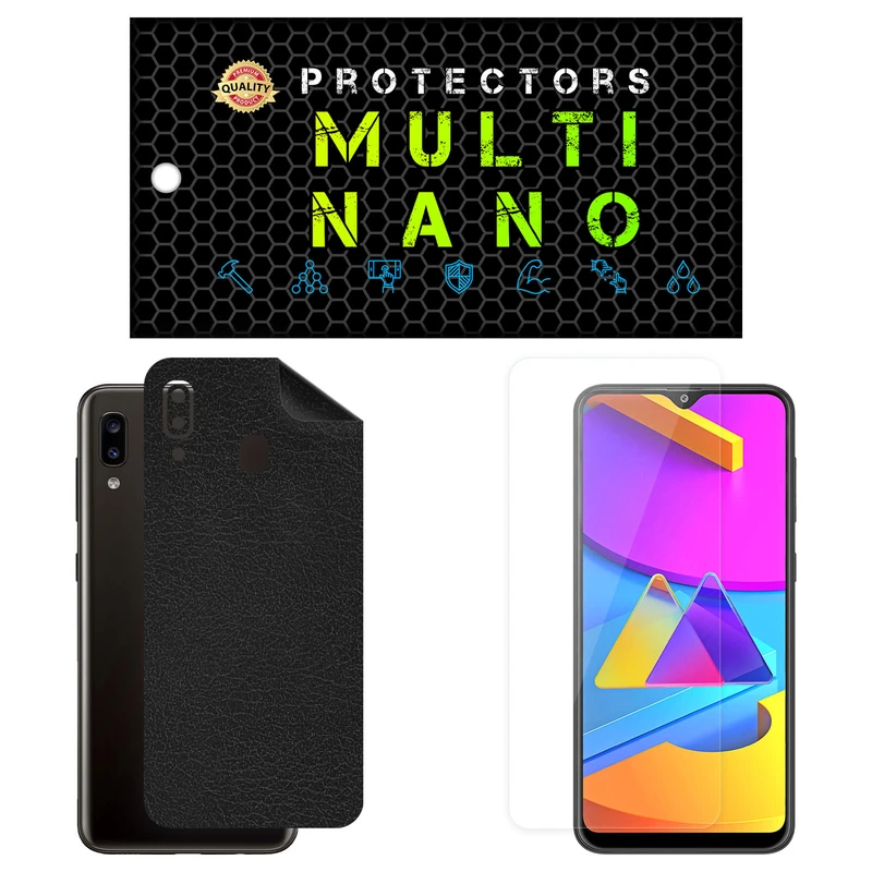 محافظ صفحه نمایش مولتی نانو مدل X-SFL مناسب برای گوشی موبایل سامسونگ Galaxy M10S به همراه برچسب پوششی