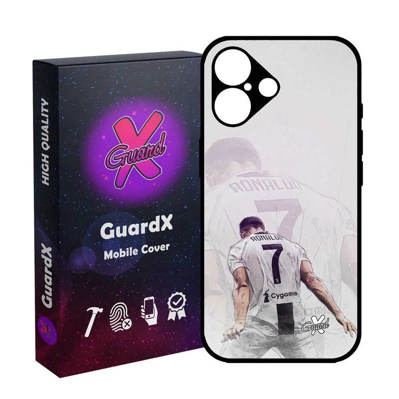 کاور گارد ایکس طرح CR7 مدل 10189 مناسب برای گوشی موبایل اپل iPhone 16