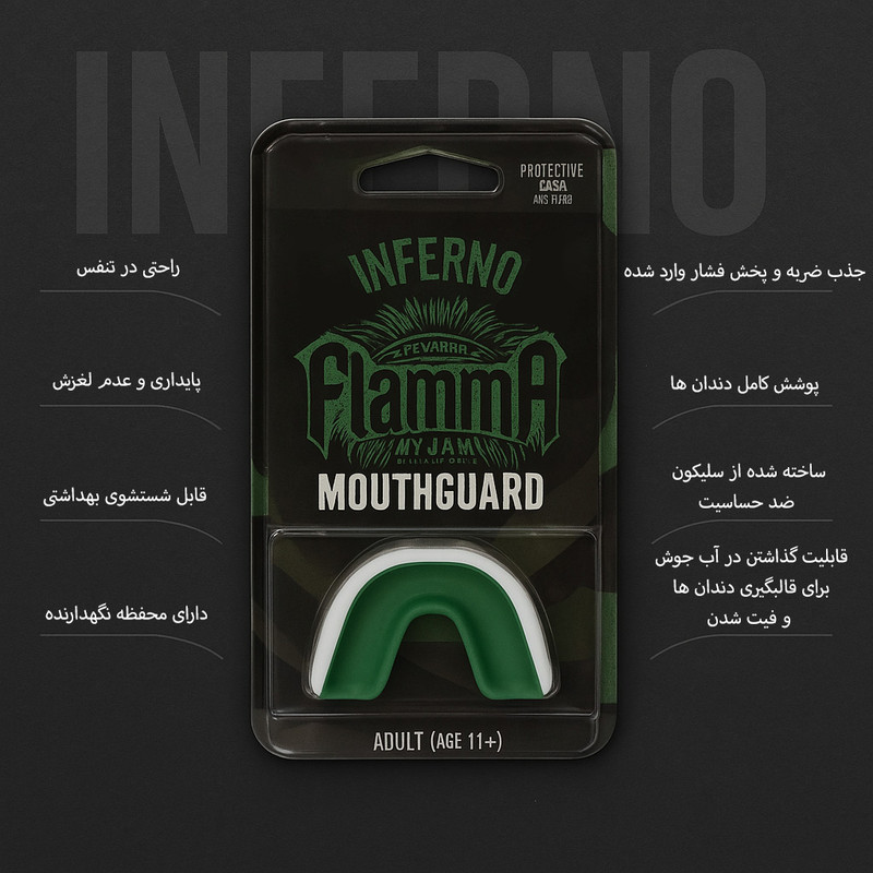 محافظ لثه فیاما مدل Inferno27