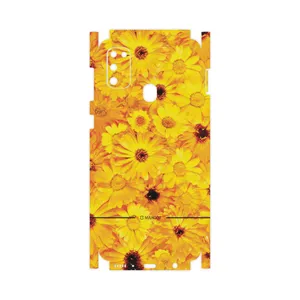 MAHOOT Yellow-Flower-FullSkin Cover Sticker for Samsung Galaxy M21