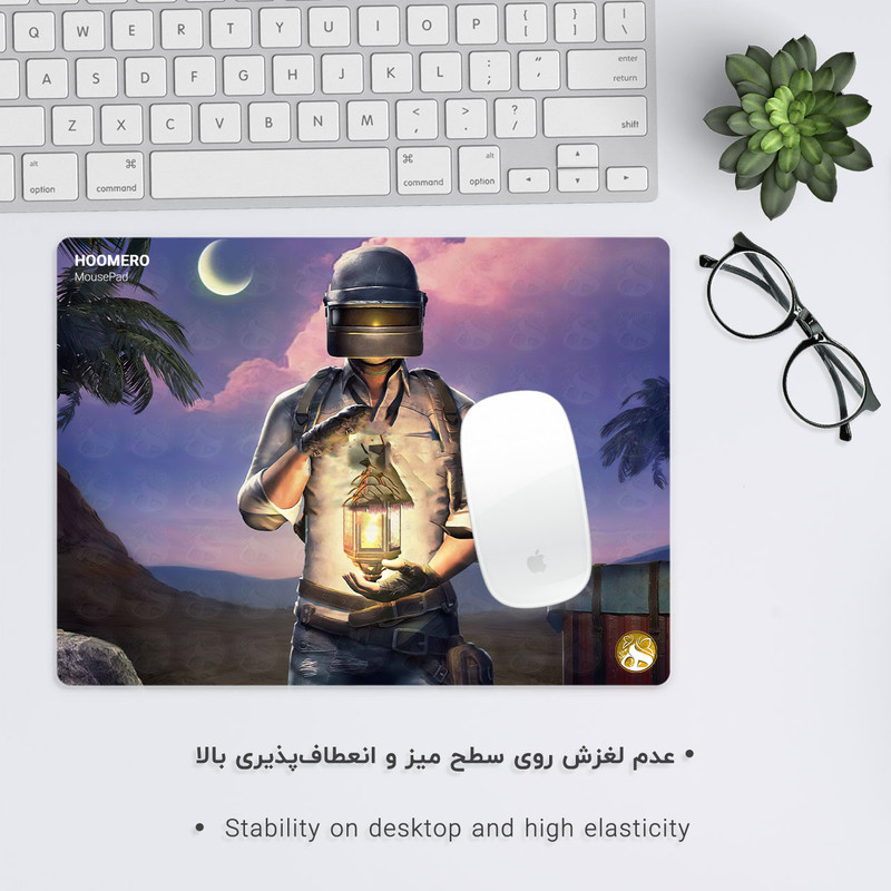 ماوس پد هومرو طرح PUBG مدل A1489 1