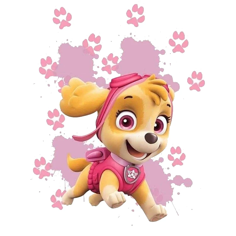 استیکر پارچه و لباس پاد آفرین مدل سگ کد 799