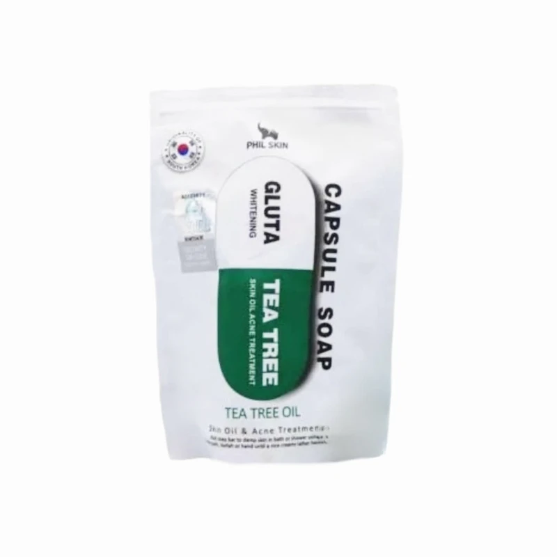 صابون شستشو کاهش دهنده چربی صورت و بدن فیل اسکین مدل Capsule مناسب برای پوست چرب وزن 100 گرم