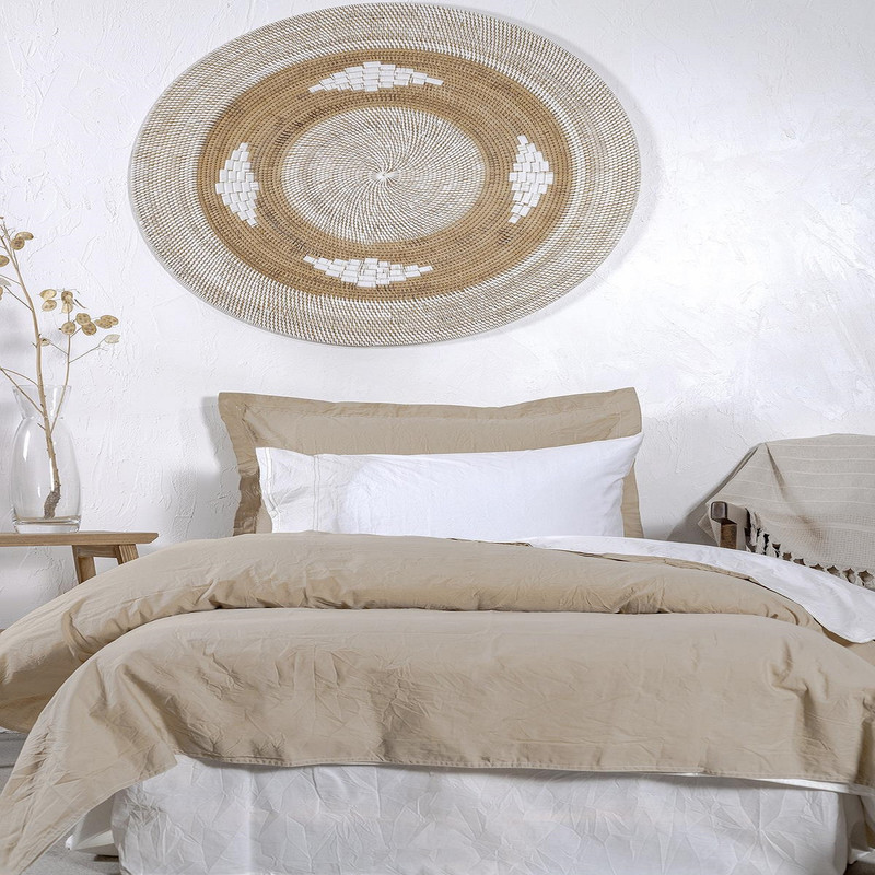 سرویس روتختی اکوکاتن مدل CASUAL BEJ دونفره شش تکه