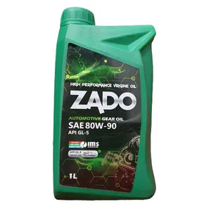 روغن دنده خودرو زادو مدل SAE 80W90 - GL-5 حجم 1 لیتر