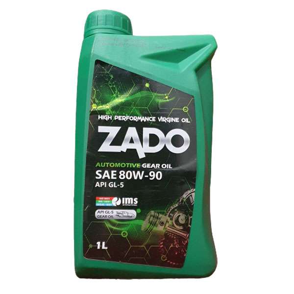 روغن دنده خودرو زادو مدل SAE 80W90 - GL-5 حجم 1 لیتر