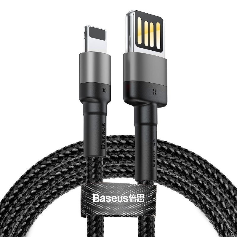 کابل تبدیل USB به لایتنینگ باسئوس مدل CAFULE  طول 1 متر