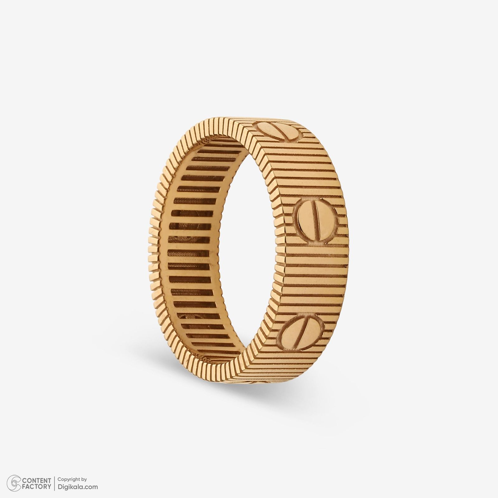 انگشتر طلا 18 عیار زنانه با طرح کارتیه لاو مایا ماهک مدل MR1551 سایز 56 -  - 4