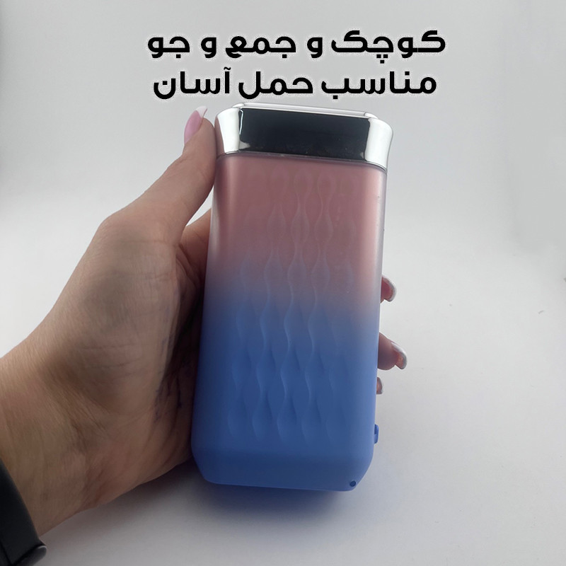  دستگاه واتر جت شست‌وشوی دهان و دندان شارژی مدل S68 به همراه 4 سری