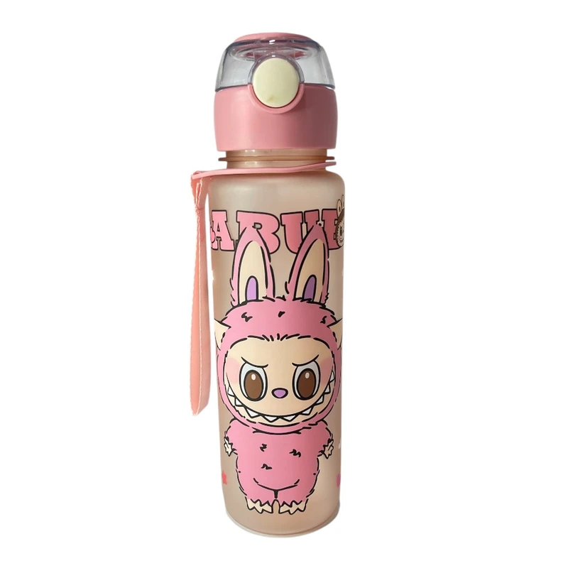 قمقمه کودک مدل مات طرح لبوبو کد PI گنجایش 0.5 لیتر