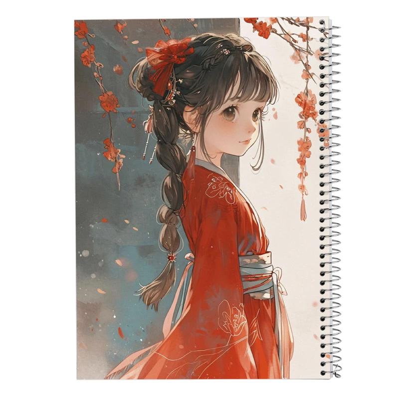 دفتر مشق 50 برگ مدوپد مدل دخترانه کد DF15895