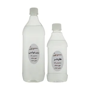 رزین اپوکسی لگنا  حجم 1500 میلی لیتر کد 3433259 مجموعه 2 عددی