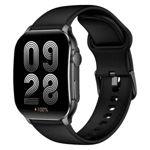 ساعت هوشمند گلوریمی مدل Flex دارای قابلیت های صفحه نمایش رنگی و لمسی، کنترل سطح اکسیژن، مناسب برای ورزش بند سیلیکونی