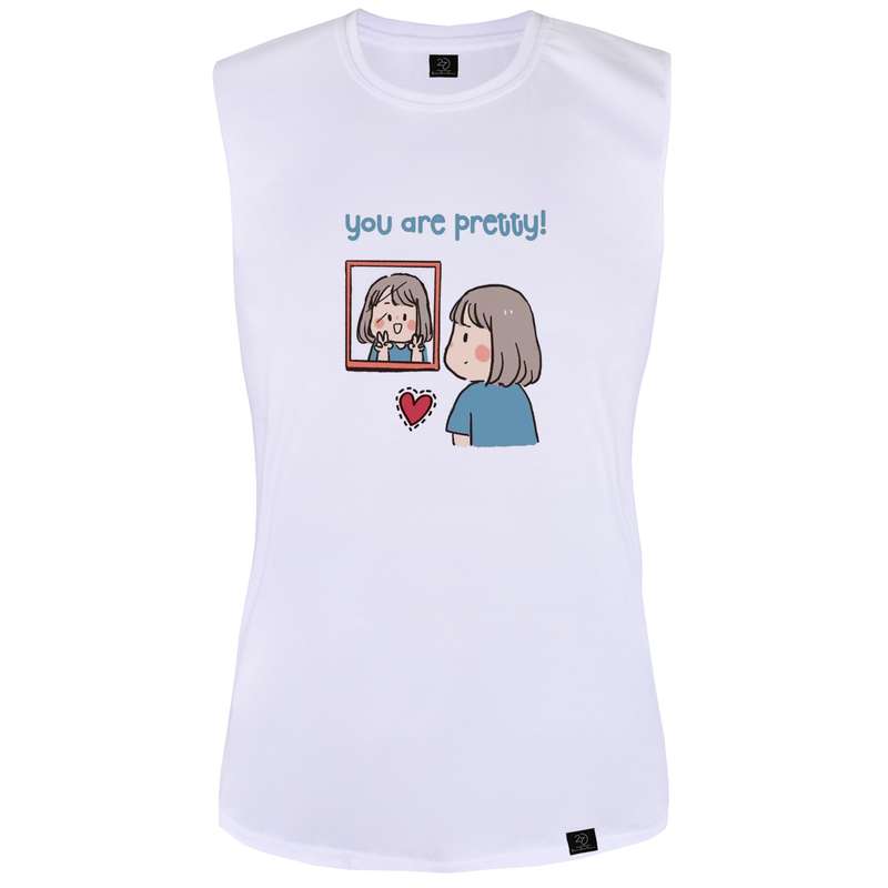 تاپ زنانه 27 مدل  YOU ARE PRETTY کد WN831