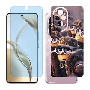 Glass Together model matte anti blue screen protector suitable for Honor 200 mobile phone with back cover sticker
