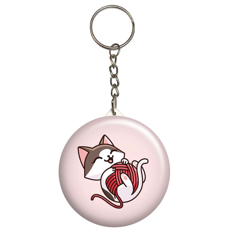 جاکلیدی گالری باجو طرح گربه ملوس و بامزه کد cat 60