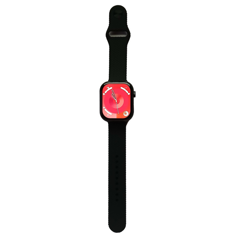 ساعت هوشمند مدل WS76 AMOLED صفحه نمایش رنگی و لمسی، کنترل موسیقی، کنترل سطح اکسیژن خون، مکالمه از طریق بلوتوث، پشتیبانی از زبان فارسی و قابلیت تغییر تم ساعت بند سیلیکونی