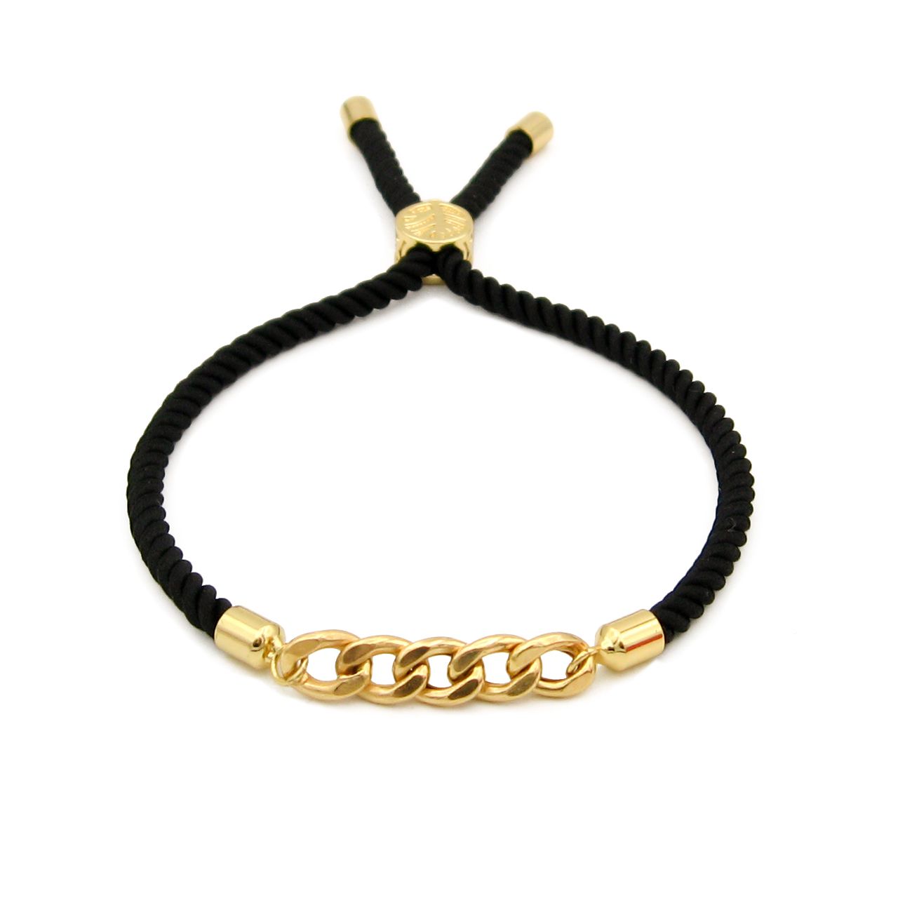 دستبند طلا 18 عیار زنانه مانچو کد bfg211 -  - 3