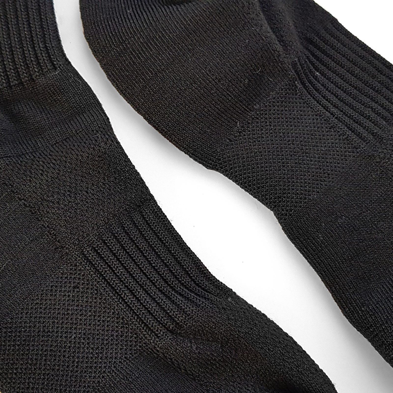 جوراب ورزشی زنانه ماییلدا مدل حوله ای کد 4186 رنگ مشکی -  - 4