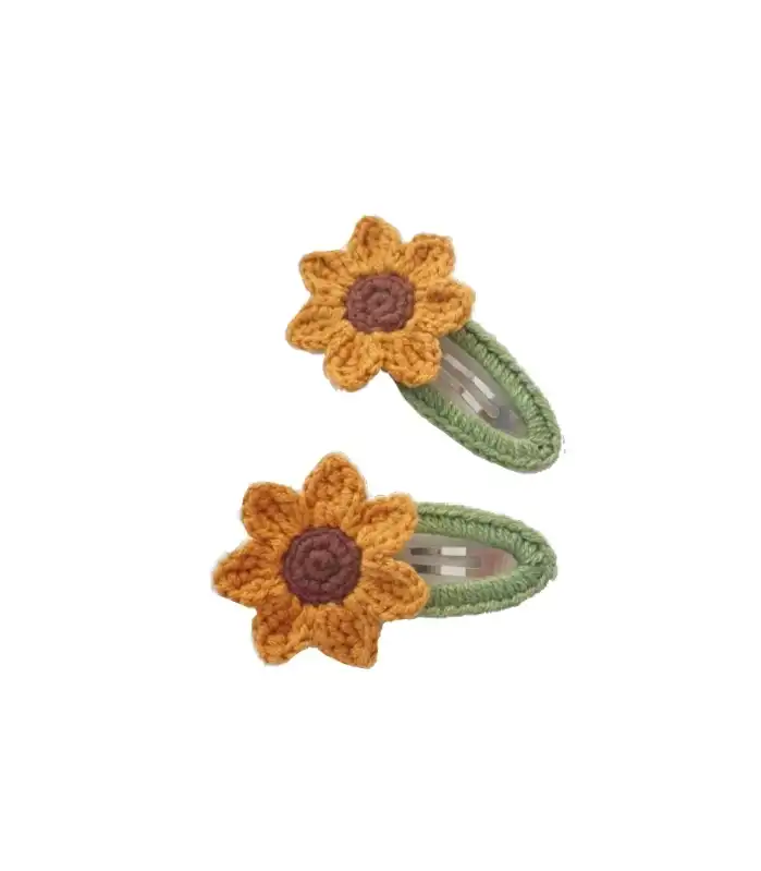 سنجاق مو زنانه مدل گل مجموعه 2 عددی