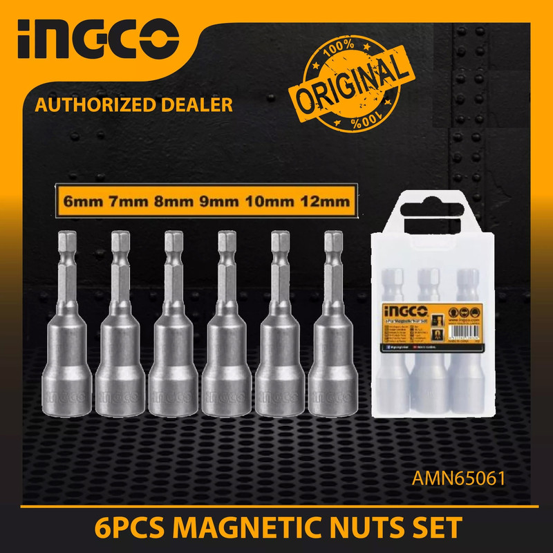 آچار بکس اینکو مدل AMN-65061 مجموعه 6 عددی