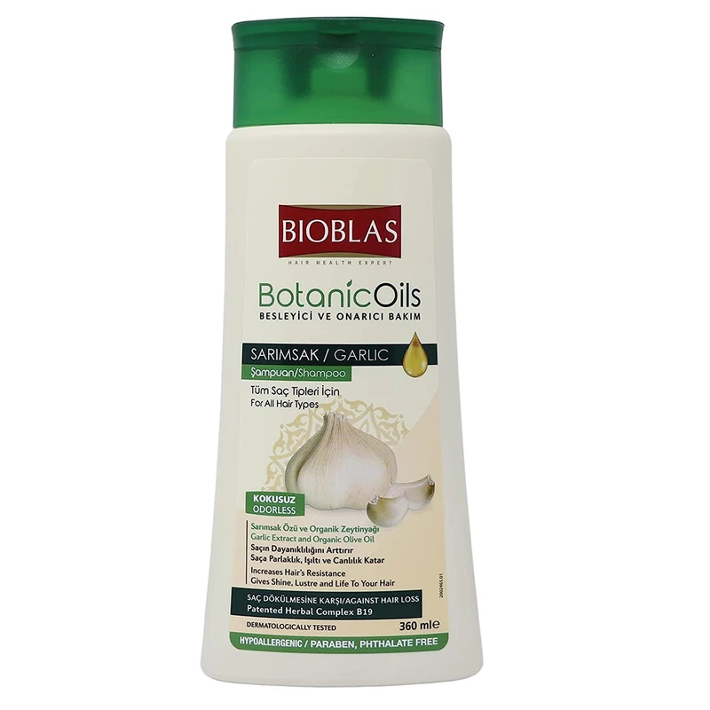 شامپو ضد ریزش مو بیوبلاس مدل BOTANIC OILS حجم 360 میلی لیتر