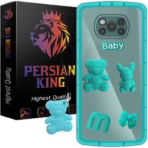 Persian King Baby 22 Cover For Xiaomi Poco X3 NFC / Poco X3 Pro with a hanging strap