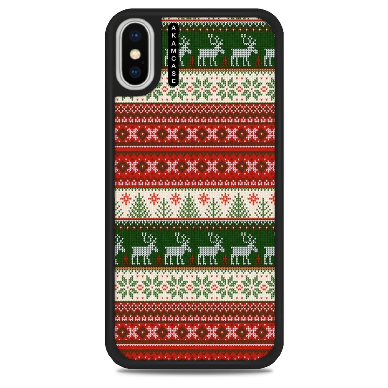 کاور آکام مدل AMCWAXSM-CHRISTMAS22 مناسب برای گوشی موبایل اپل iPhone Xs Max