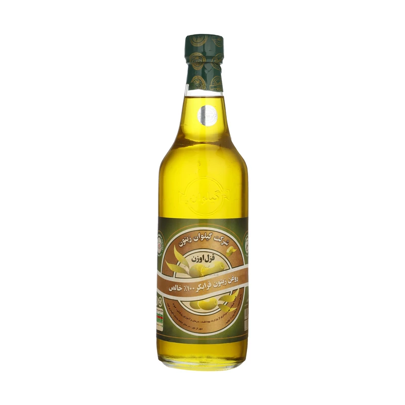 روغن زیتون فرا بکر شرکت گیلوان زیتون قزل اوزن - 530 میلی لیتر