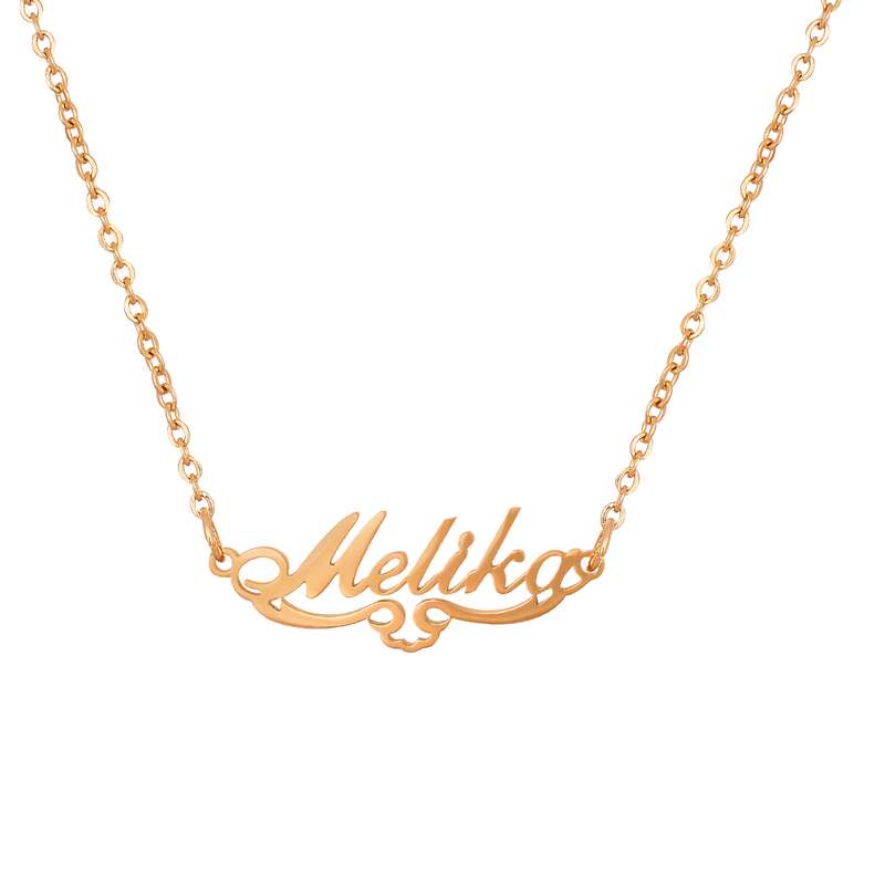 گردنبند زنانه طرح ملیکا کد GA1176