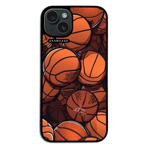 AKAM AMC-WA15PLUS-BASKETBALL8 Cover For Apple iPhone 15 Plus