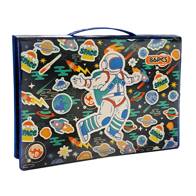 بسته رنگ‌آمیزی مدل 320 طرح فضانورد مجموعه 86 عددی