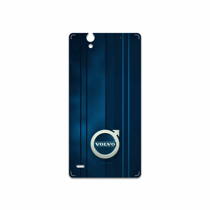برچسب پوششی ماهوت مدل Volvo مناسب برای گوشی موبایل سونی Xperia C4