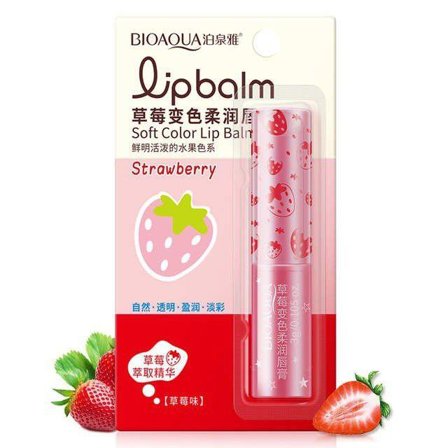 بالم لب بایو آکوا مدل Strawberry