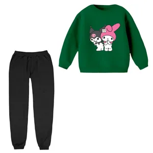 ست سویشرت و شلوار راحتی بچگانه مدل ملودی و کرومی 