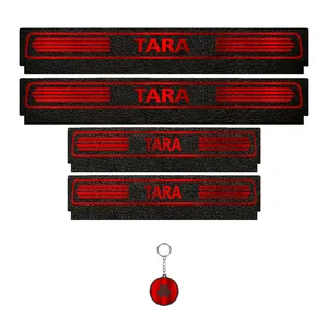 برچسب پارکابی خودرو لندمون کد LM039 MR مناسب برای تارا مجموعه 4 عددی به همراه جاکلیدی